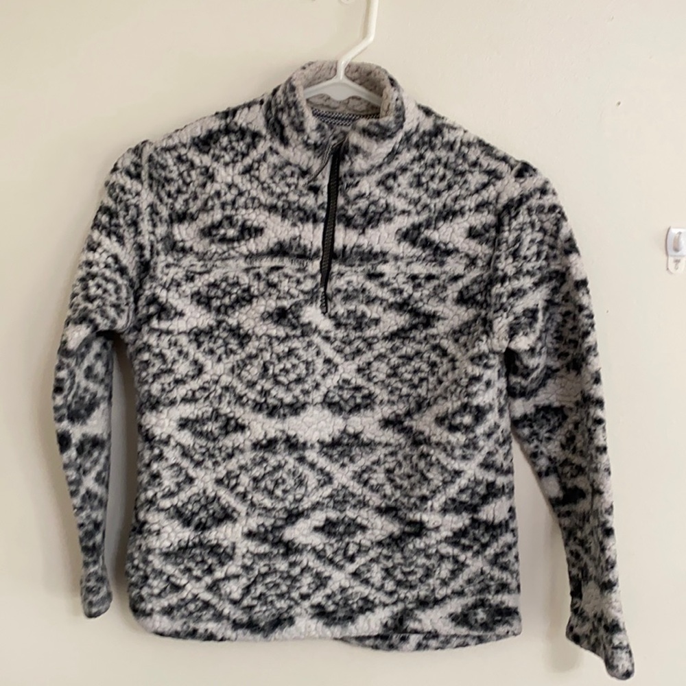 Girls Cuddly Sherpa pullover